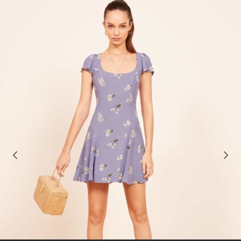 Reformation Emery dress in Cordelia print